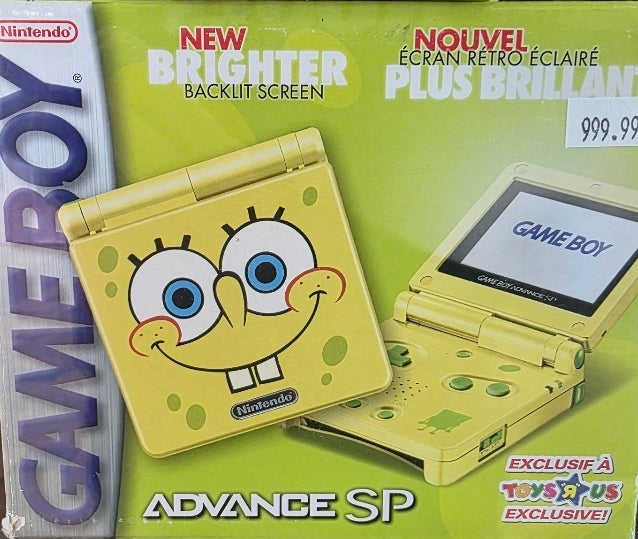 Game boy advance sp spongebob squarepants - Systems