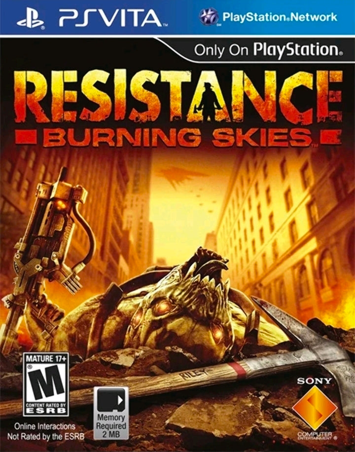 Resistance Burning Skies - Ps Vita