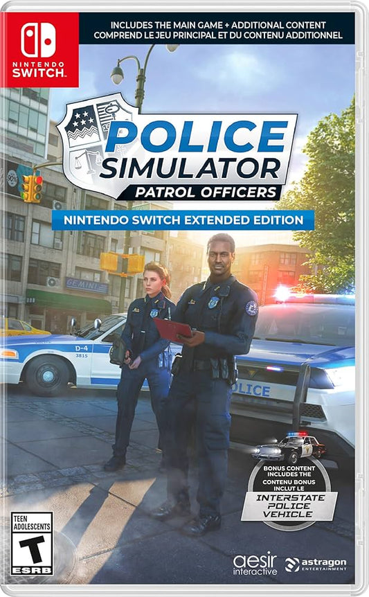 police simulator patrol officers switch