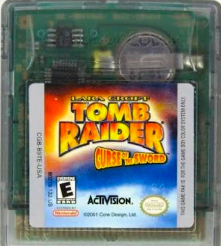 tomb raider curse of the sword