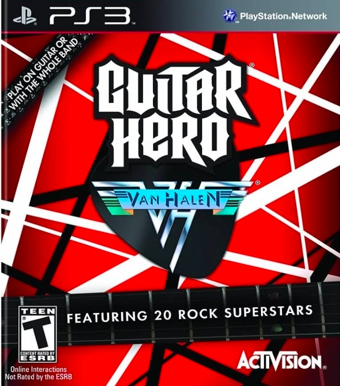 Guitar Hero Van Halen - Playstation 3