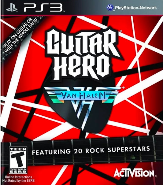 Guitar Hero Van Halen - Playstation 3