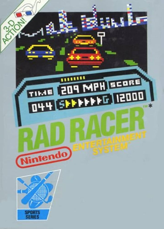 Rad Racer - Nintendo