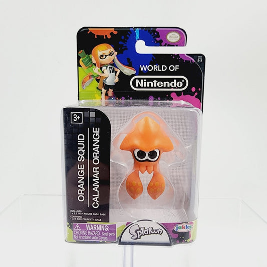 World Of Nintendo Orange Squid - Figurines