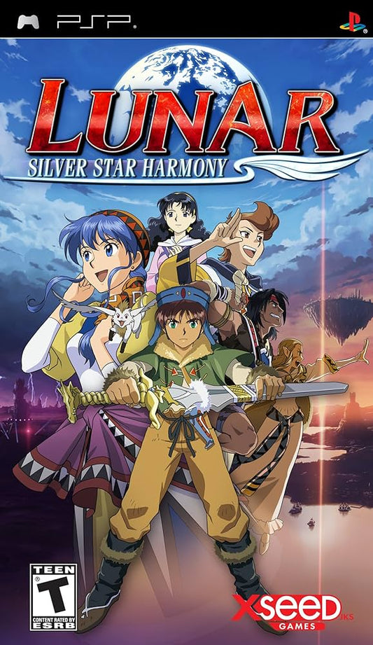 lunar silver star harmony psp