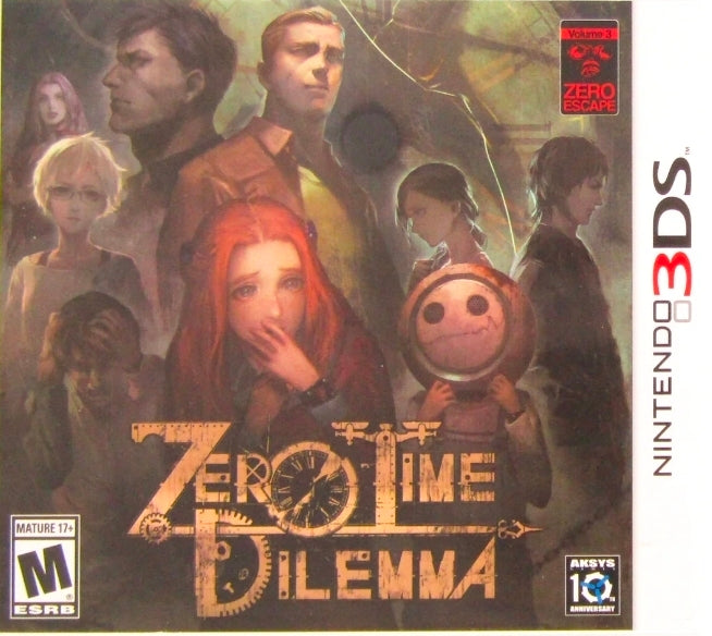 Zero Time Dilemma - Nintendo 3DS