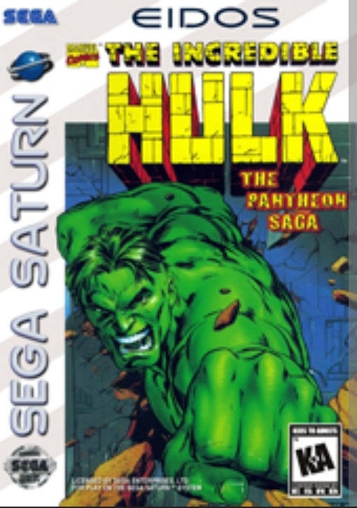 Incredible Hulk, The: The Pantheon Saga - Sega Saturn
