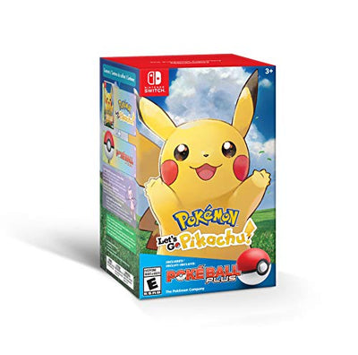 Pokémon: Let's Go, Pikachu! + Poké Ball Plus Pack - Nintendo Switch