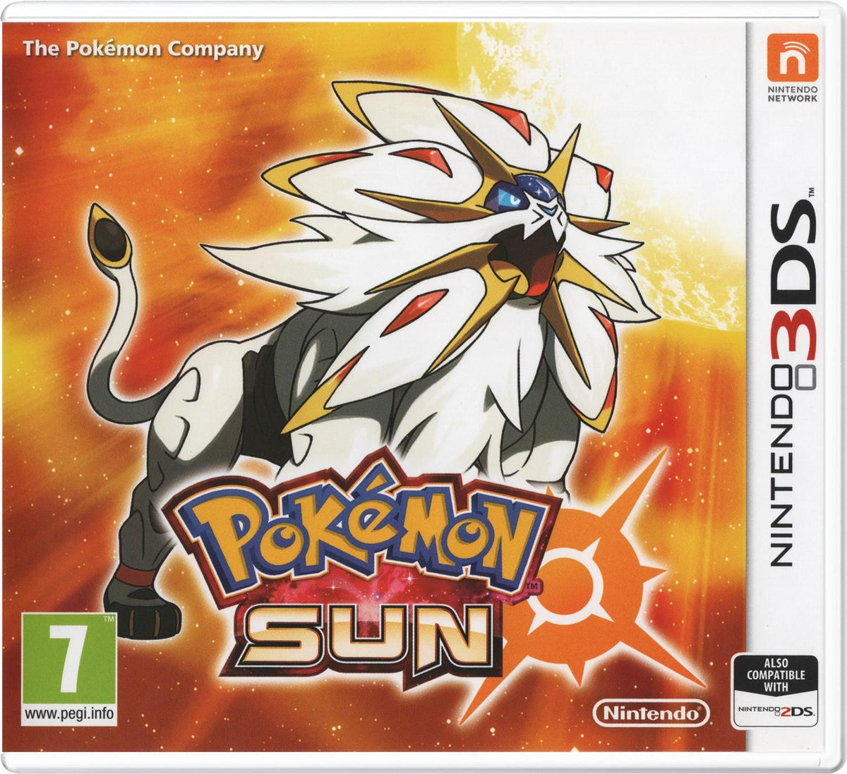 Pokémon Soleil Version Pal - Nintendo 3DS