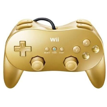 Nintendo wii pro gold - Controllers