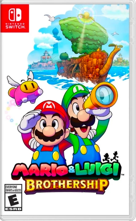 mario and luigi brothership