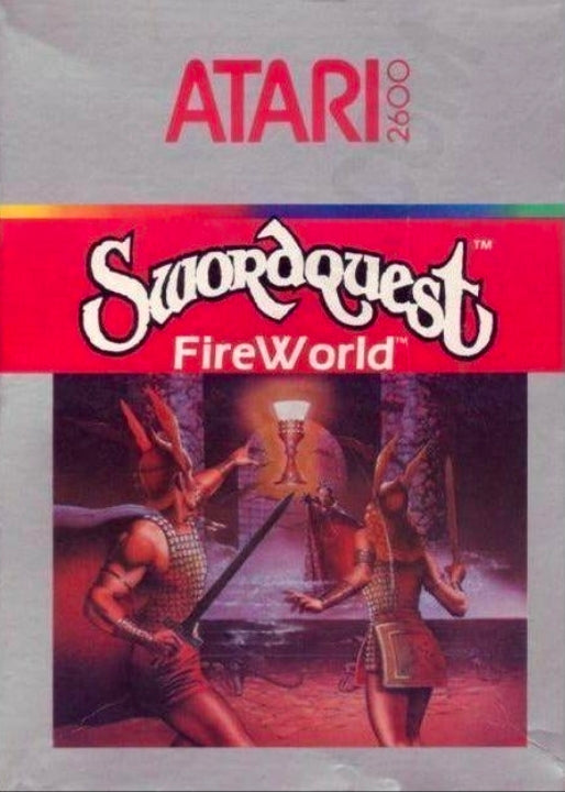 Swordquest Fireworld - Atari 2600