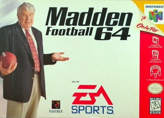 Madden Football 64 - Nintendo 64