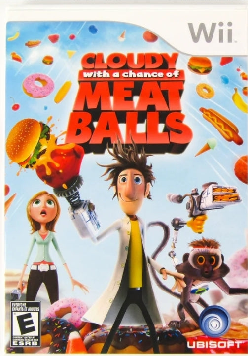 CLOUDY WITH A CHANCE OF MEATBALLS -  NINTENDO WII