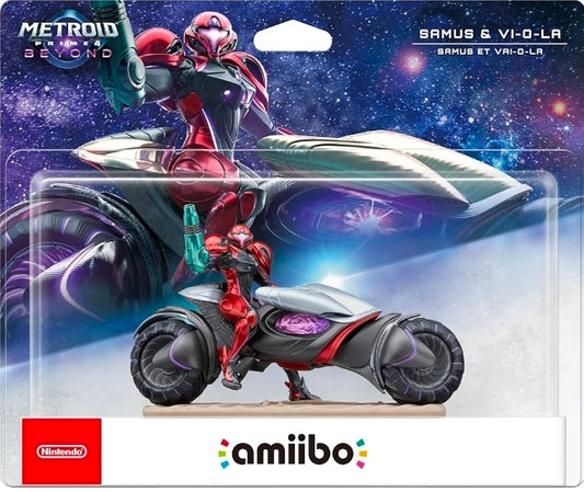 Samus & Vi-O-La Amiibo