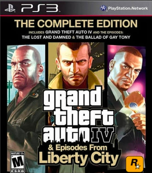 Grand Theft Auto 4 Complete Edition - Playstation 3