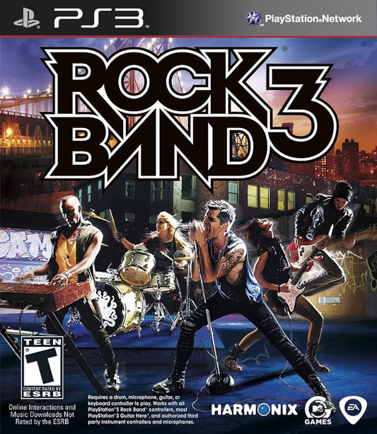 RockBand 3 - Playstation 3
