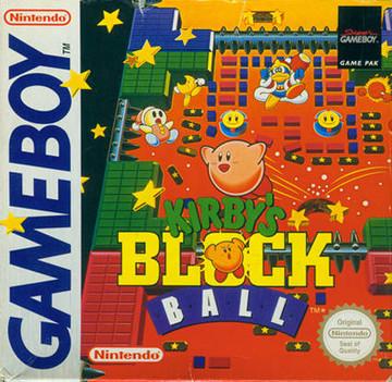 Kirby's block ball - Game boy