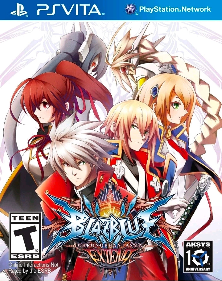 Blazblue Chrono Phantasma Extend - Ps Vita