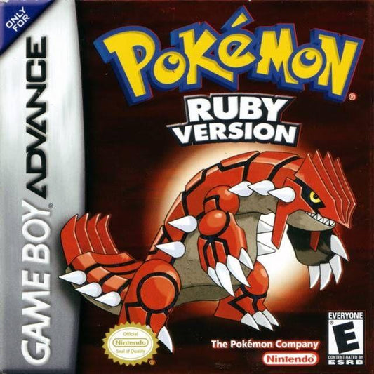 pokémon ruby version game boy advance