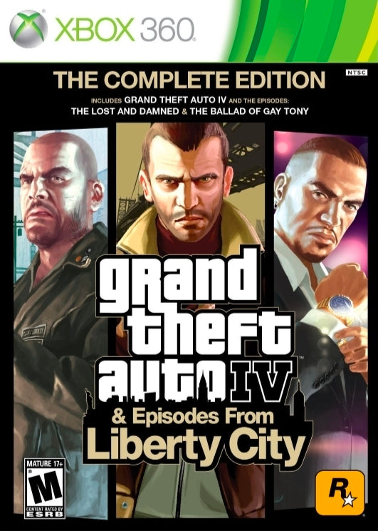 Grand Theft Auto 4 & Episodes From Liberty City - Xbox 360