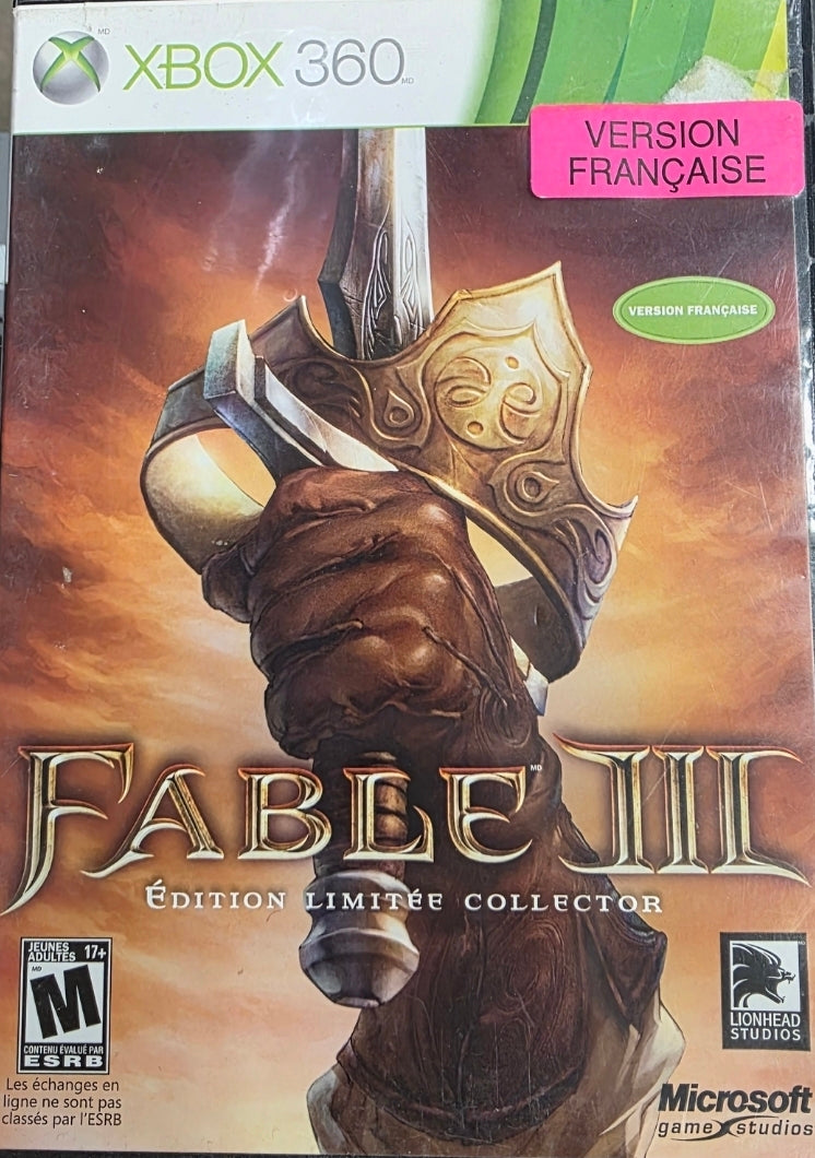 Fable 3 Francais - Xbox 360