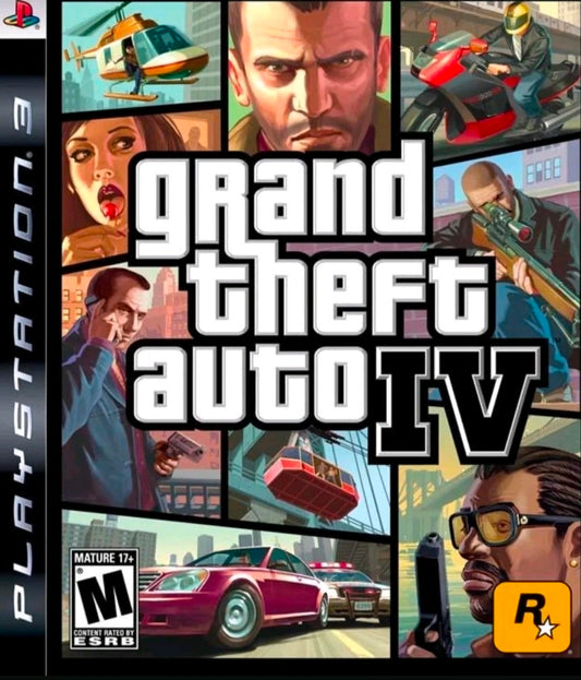 Grand Theft Auto 4 - Playstation 3