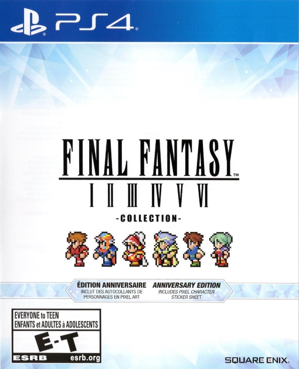 Final Fantasy Collection - Playstation 4