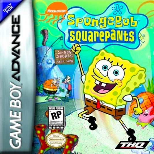 spongebob squarepants supersponge game boy advance