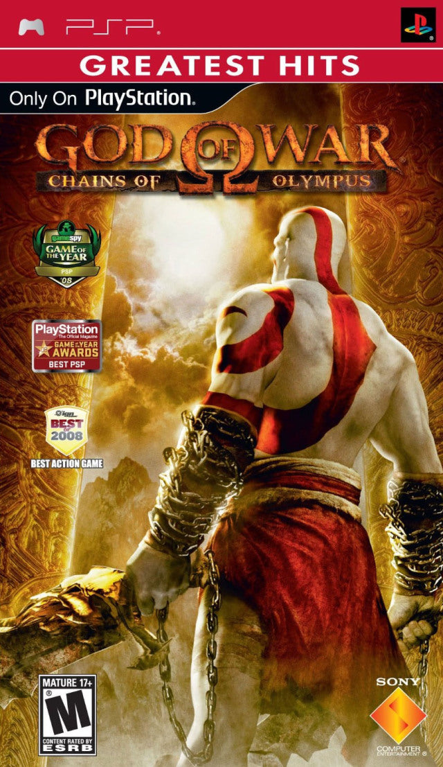 God Of War Chains Of Olympus PSP