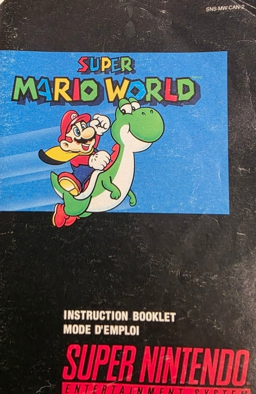 Super Mario World - Livrets