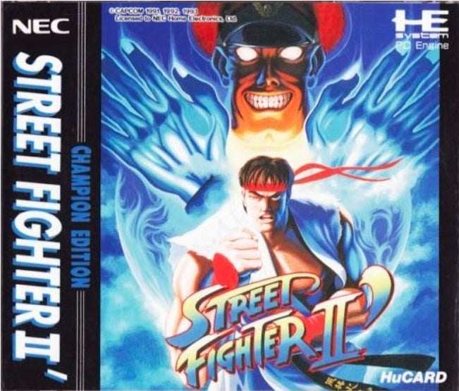 Street Fighter 2 Japan - Pc Engine