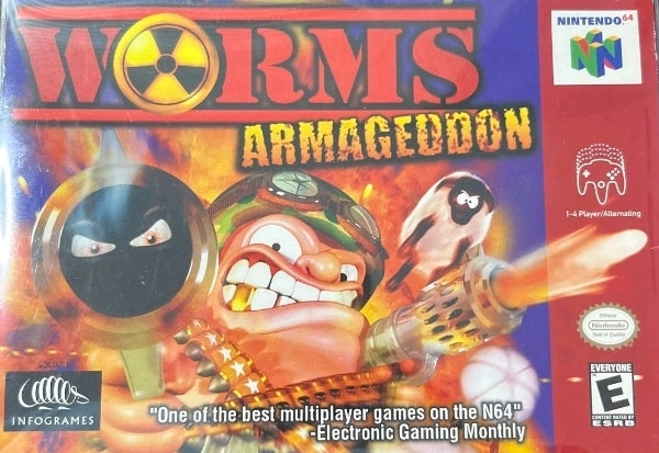 Worms Armageddon - Nintendo 64