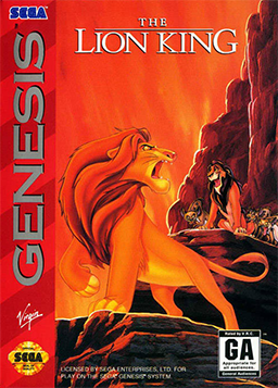Lion king - Sega genesis