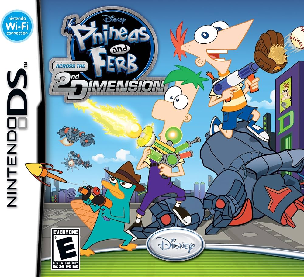 Phineas & Ferb Across the 2nd Dimension: Nintendo DS