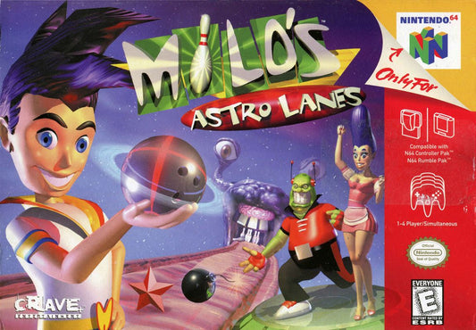 Milo's Astro Lanes - Nintendo 64