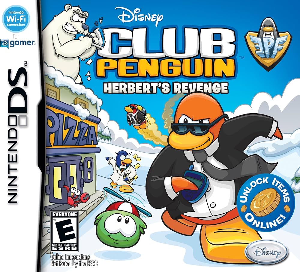 Club Penguin Herbert's Revenge - Nintendo DS