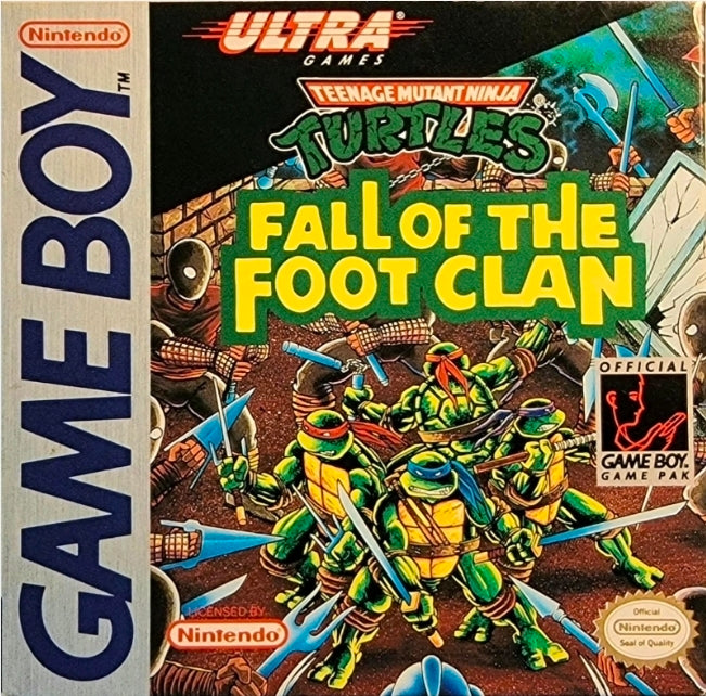 Teenage Mutant Ninja Turtles Fall of the Foot Clan - Game Boy