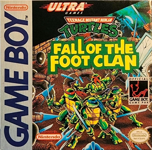 Teenage Mutant Ninja Turtles Fall of the Foot Clan - Game Boy