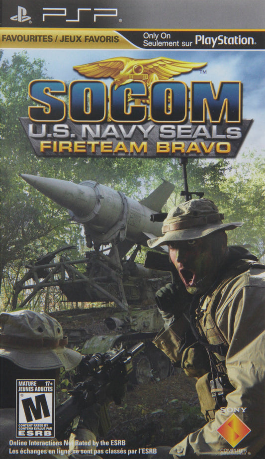 Socom Us Navy Seals Fireteam Bravo - Psp