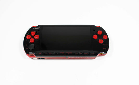 Console 3000 Limited Edition God of War Version Black & Red - Psp