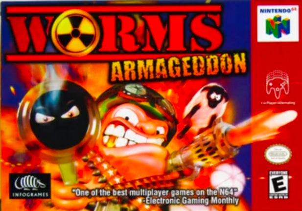 Worms Armageddon - Nintendo 64