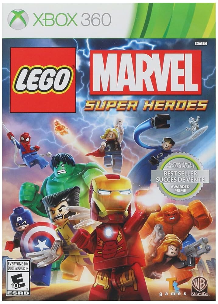 lego marvel super heroes - xbox 360