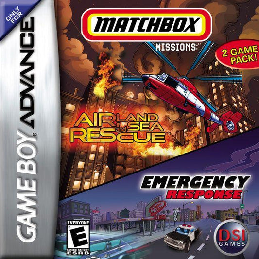 Matchbox Air & Land and Sea / Emergency Response  - Game Boy Advance