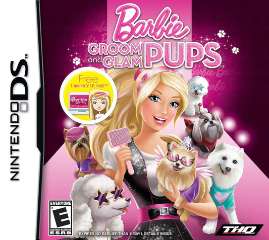 Barbie Groom And Glam Pups - Nintendo DS