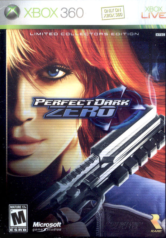 PERFECT DARK ZERO COLLECTOR - XBOX 360