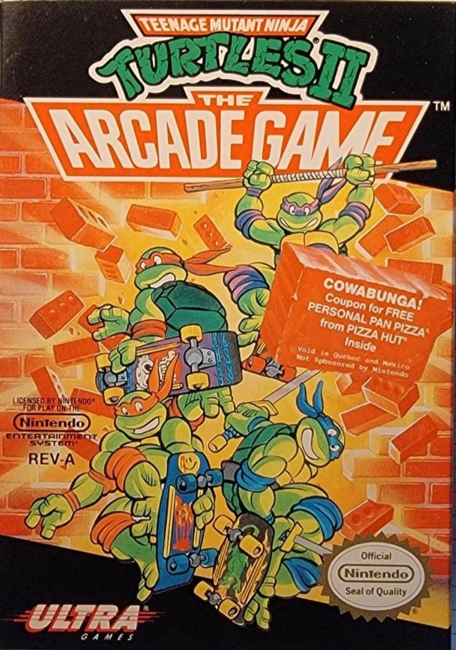 Teenage Mutant Ninja Turtles 2 Arcade Game - Nintendo