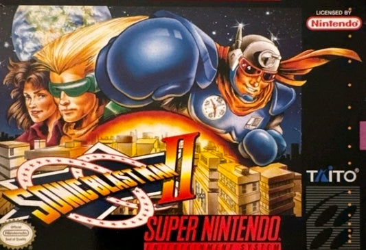 Sonic Blast Man 2 Super Nintendo