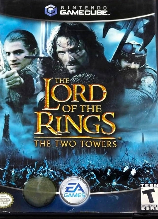 Lord of the Rings The Two Towers Nintendo Game Cube