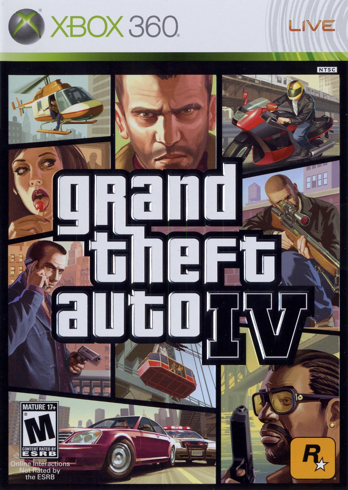 Grand Theft Auto 4 - Xbox 360